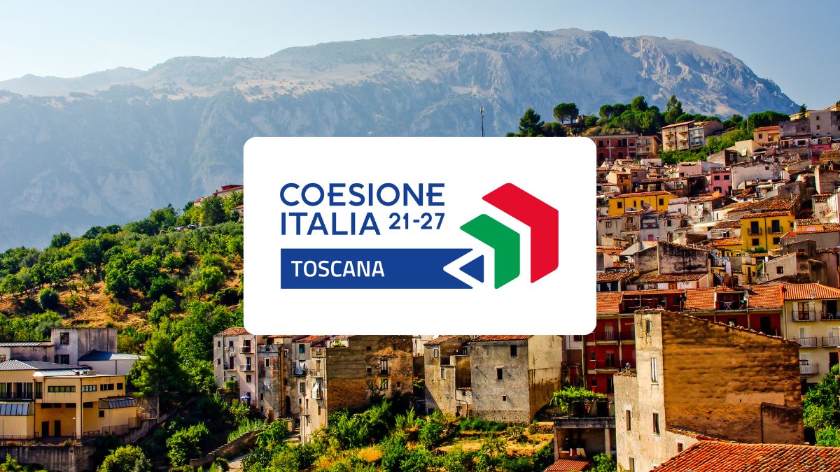 logo of the Tuscany Region program for villages, inner areas and small towns