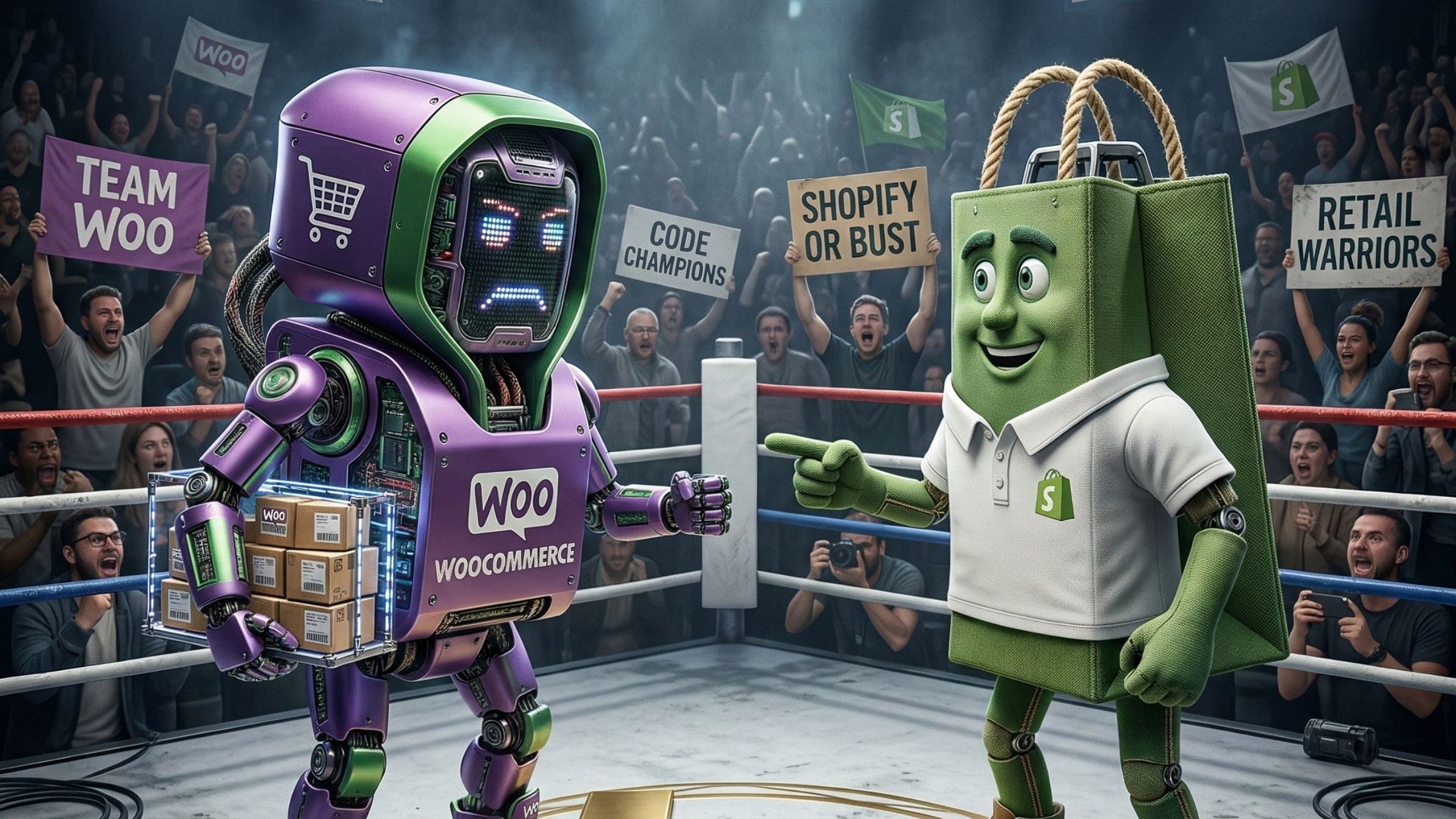 WooCommerce vs Shopify face-off