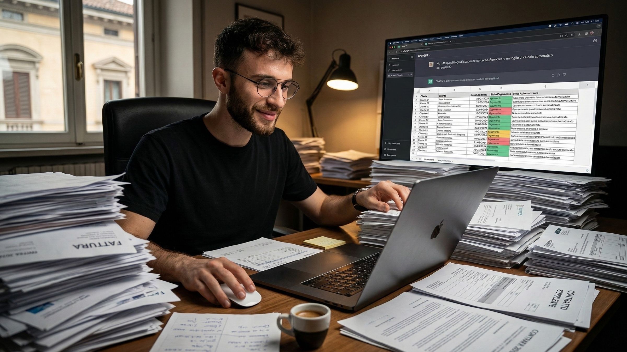 business owner learning how to use ChatGPT for their business