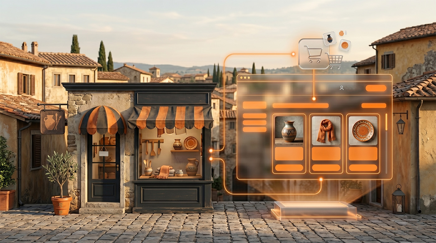 e-commerce development in Pistoia