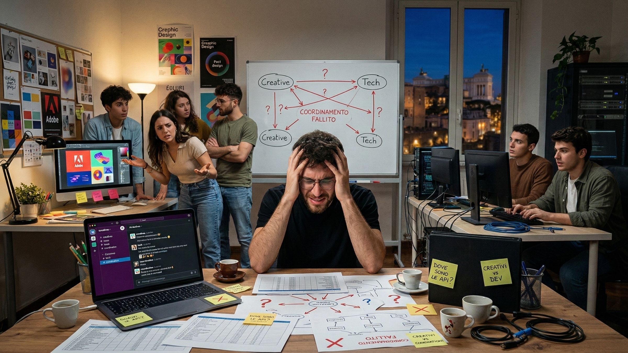 business owner discovering why creative agencies shouldn’t build websites in-house